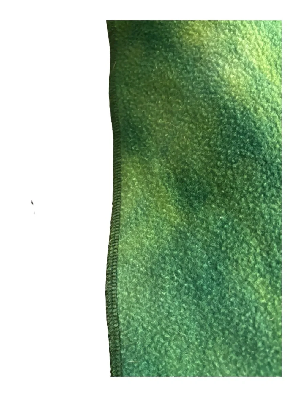 Kappa Delta Sorority Fleece Throw Blanket Queen Full Green Tie Dye Embroidered